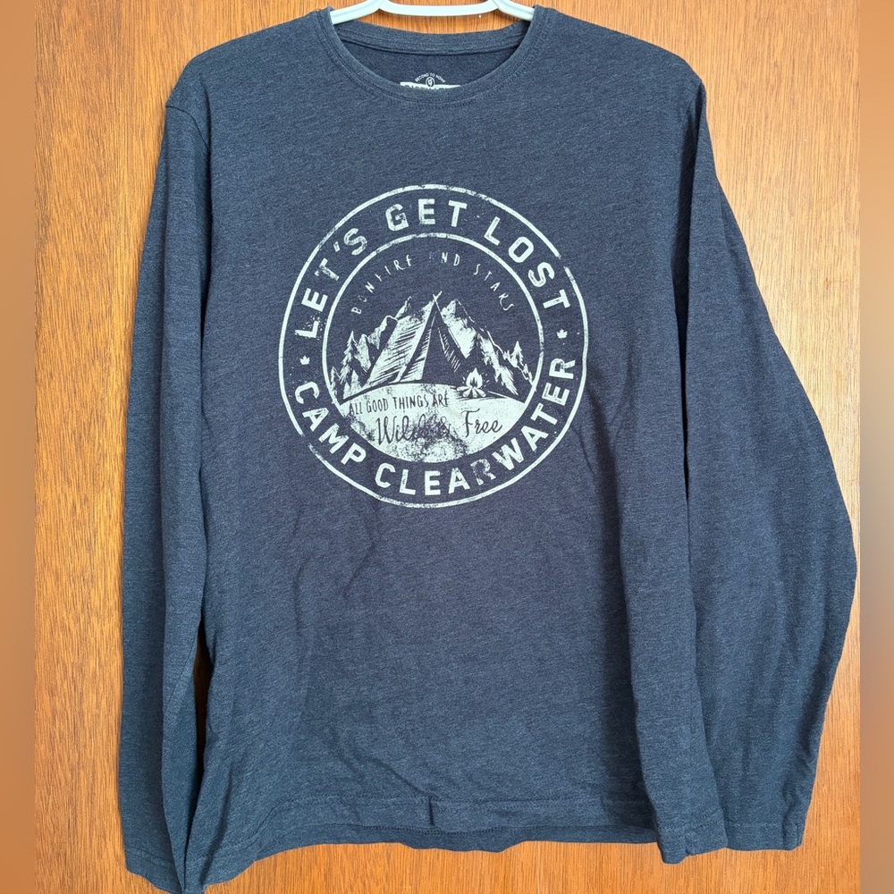 Bundle Offer 5/30$ Navy Blue Long Sleeve Shirt